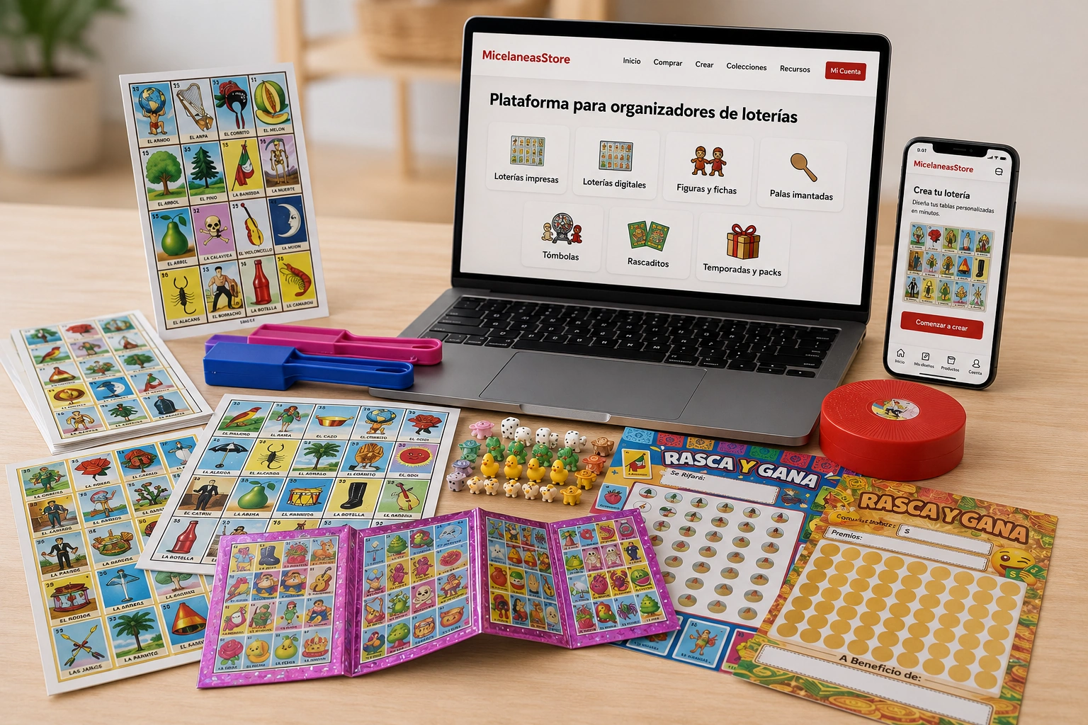 Productos y plataforma MicelaneasStore